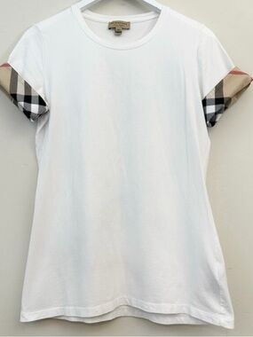 Burberry Brit White Crew Neck T-Shirt